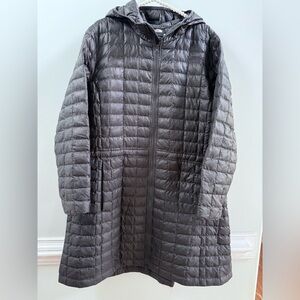 The North Face Women's Charcoal Quilted Puffer Coat